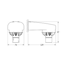 Светильник FBS Universal UN-24 C Хром