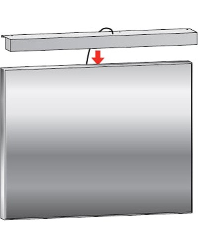 Светильник Laufen Frame 25 100 4.4751.1.900.007.1 Хром матовый