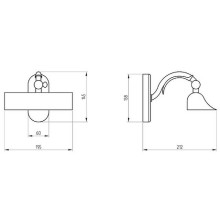 Светильник Migliore Mirella 17299 Хром Золото