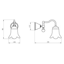 Светильник Migliore Provance 17676 Хром