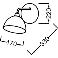 Светильник Jacob Delafon Odeon Rive Gauche EB2575-NF