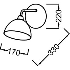 Светильник Jacob Delafon Odeon Rive Gauche EB2575-NF