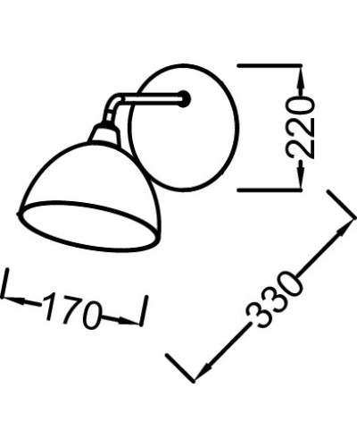 Светильник Jacob Delafon Odeon Rive Gauche EB2575-NF