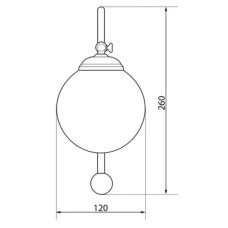Светильник Caprigo 2237-CRM