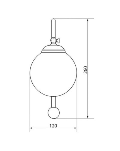 Светильник Caprigo 2237-CRM