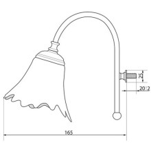 Светильник Caprigo 7051-CRM V2700