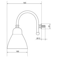 Светильник Caprigo 2235-CRM