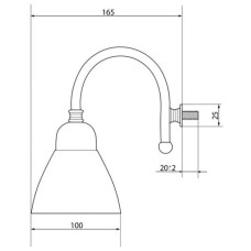 Светильник Caprigo 2235-CRM