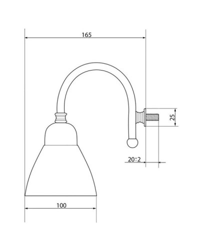 Светильник Caprigo 2235-CRM