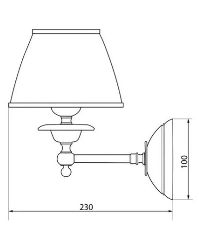 Светильник Caprigo 2240-ORO