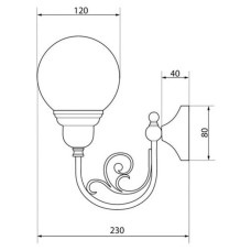 Светильник Caprigo 2242-VOT