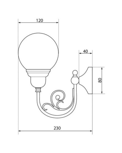 Светильник Caprigo 2242-VOT