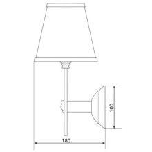 Светильник Caprigo 0083/1F-VOT PRCC/16
