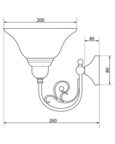 Светильник Caprigo 2241-VOT