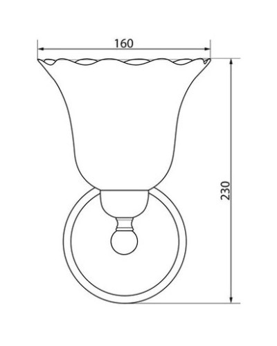 Светильник Caprigo 2238-VOT