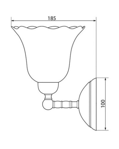 Светильник Caprigo 2238-ORO