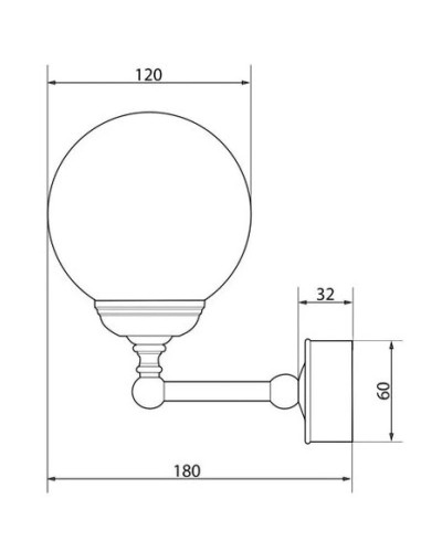 Светильник Caprigo 2239-ORO