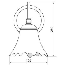 Светильник Caprigo 7015/1F-CRM V2700