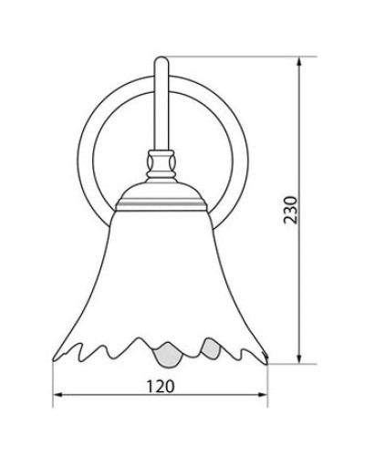 Светильник Caprigo 7015/1F-VOT V2700