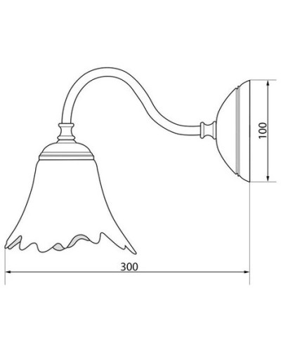 Светильник Caprigo 7015/1F-VOT V2700