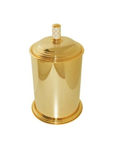 Ведро для мусора Boheme Murano 10907-W-G Золото
