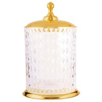 Ведро для мусора Boheme Imperiale 10424 Золото