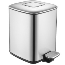 Ведро для мусора WasserKRAFT K-649 Нержавеющая сталь