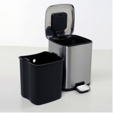 Ведро для мусора WasserKRAFT K-649 Нержавеющая сталь