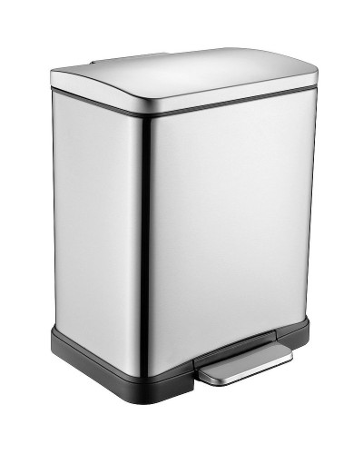 Ведро для мусора WasserKRAFT K-622 Нержавеющая сталь