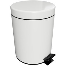 Ведро для мусора Bemeta White 104315014 Белое матовое