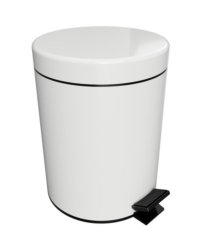 Ведро для мусора Bemeta White 104315014 Белое матовое