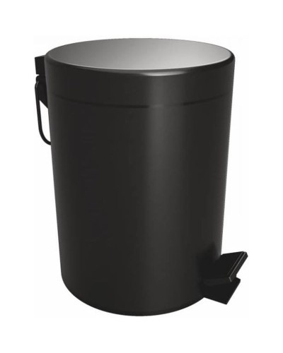 Ведро для мусора Bemeta Hotel 104315010 Черное матовое