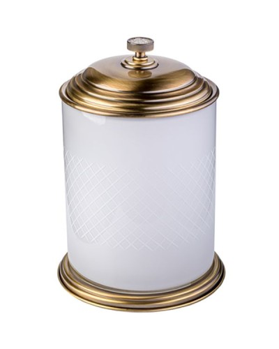 Ведро для мусора Boheme Royal Cristal 10934-BR Бронза