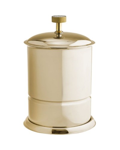 Ведро для мусора Boheme Royal Cristal 10927-G Золото