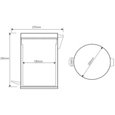 Мусорное ведро Bemeta Hotel Equipment 104315052