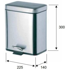 Мусорное ведро 5 л Remer Bagno RB505CR