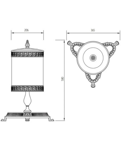 Ведро для мусора Migliore Elisabetta 17060 Золото