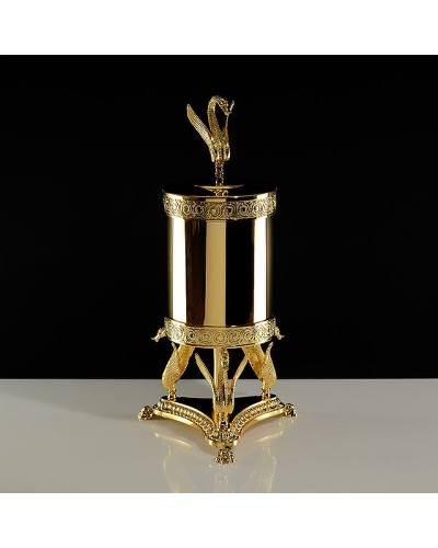 Ведро для мусора Migliore Luxor 26154 Золото