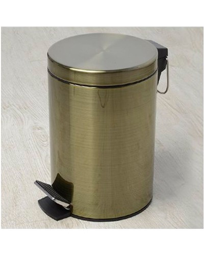 Ведро для мусора WasserKRAFT Exter K-645 Светлая бронза