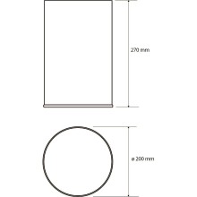 Ведро для мусора Bemeta Hotel 115115031 Хром