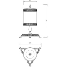 Мусорное ведро 5л Migliore Elisabetta ML.ELB-60.160.CR
