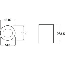 Мусорное ведро 6л Roca Public 817415002