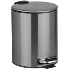 Мусорное ведро 5л Bemeta Graphit 156315013