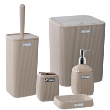 Мусорное ведро 5 л Fixsen Brown FX-403-6