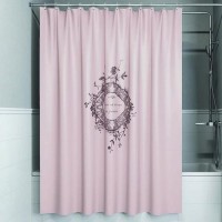 Штора для ванны Iddis Basic B15P218i11 200х180 Розовая