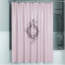 Штора для ванны Iddis Basic B15P218i11 200х180 Розовая