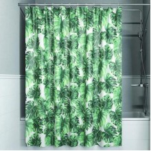 Штора для ванны Iddis Basic B13P218i11 200х180 Зеленая
