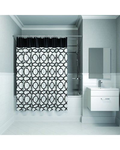 Штора для ванны Iddis Basic B11P218i11 2000x1800 Чб