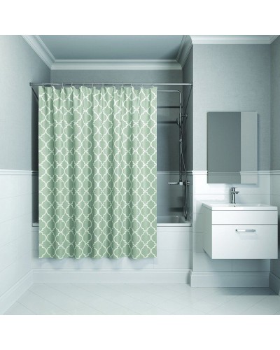 Штора для ванны Iddis Basic B10P218i11 2000x1800 Серый