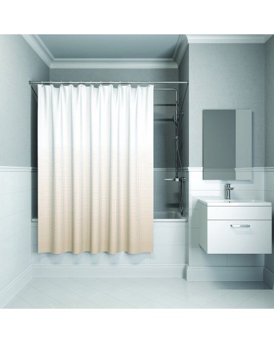 Штора для ванны Iddis Basic B02P218i11 2000x1800 Бежевый